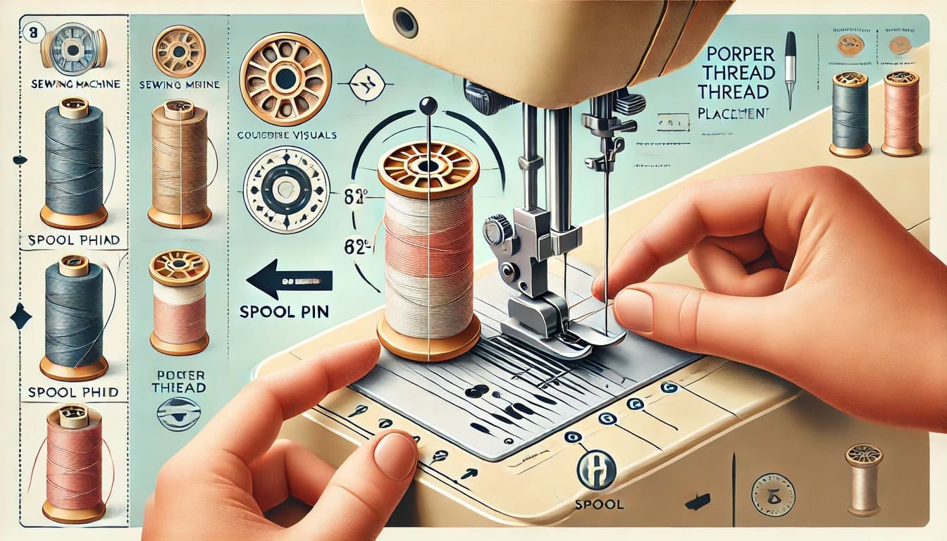 Placing the Thread on the Machine