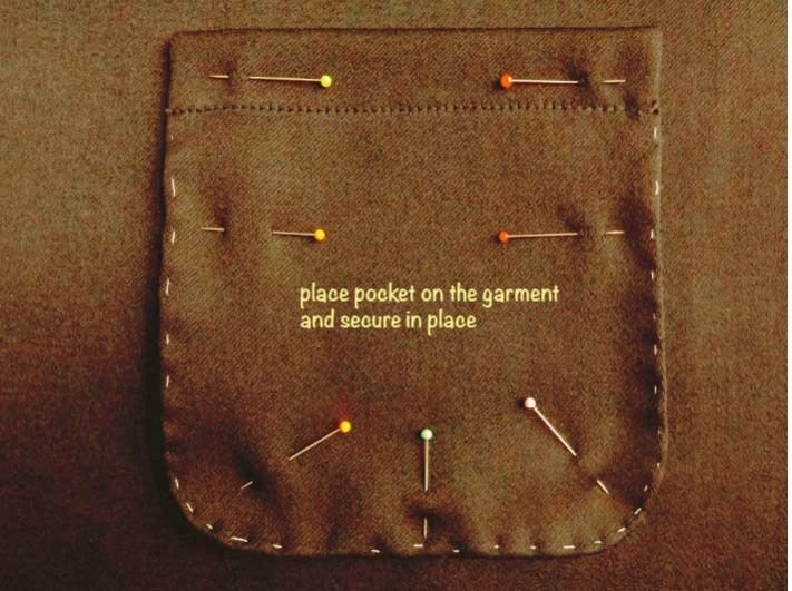 Position and Pin the Pocket