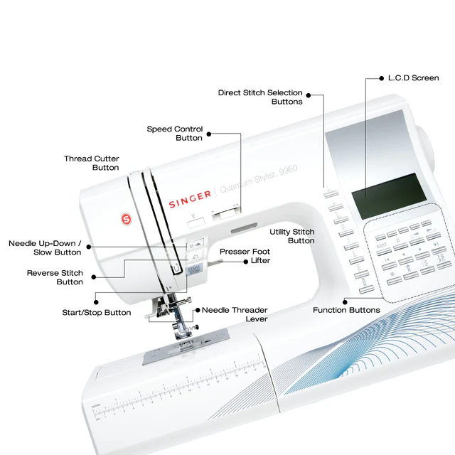 Component of SINGER 9960 Sewing Machine