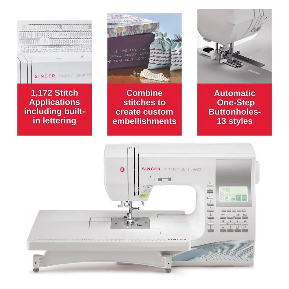 Features of SINGER 9960 Sewing Machine