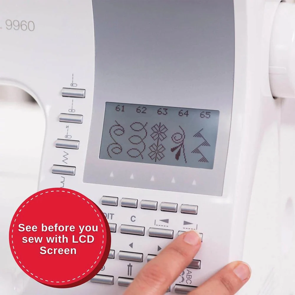 SINGER 9960 Sewing Machine LCD Screen