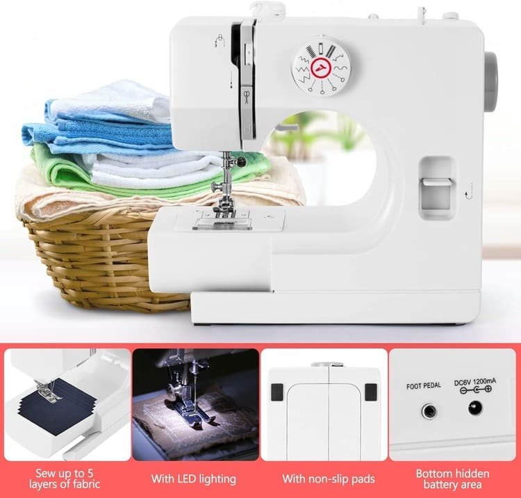 BUXFMHT 12 Stiches Sewing Machine Features