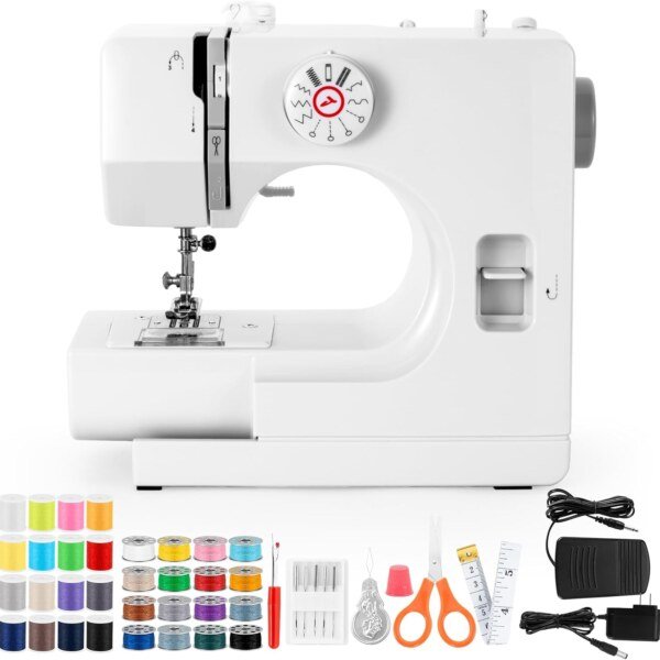 BUXFMHT Sewing Machine: 12 Stitches, Easy & Portable