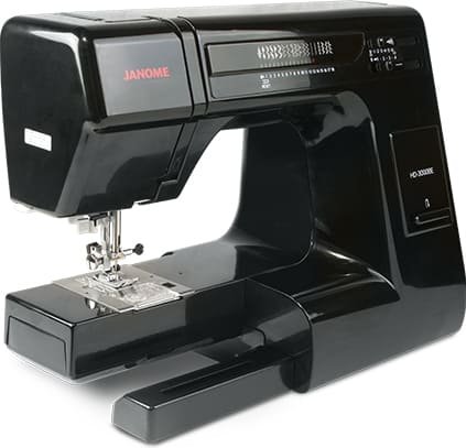 Janome HD3000 Black Edition Sewing Machine Free arm