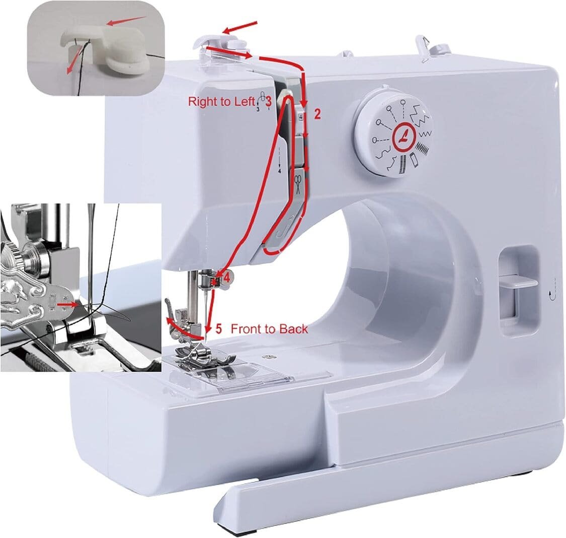 Threading and Setting up the machine