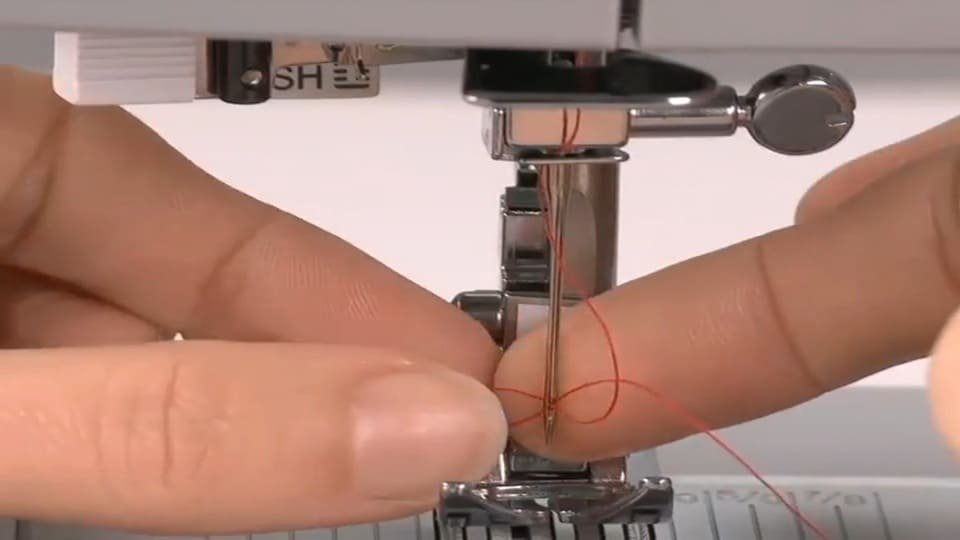 Use the Automatic Needle Threader